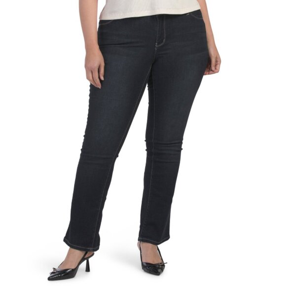 YMI denim Plus Mid Rise Bootcut Jeans - Picture 1 of 2